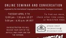 Online Seminar and Conversation